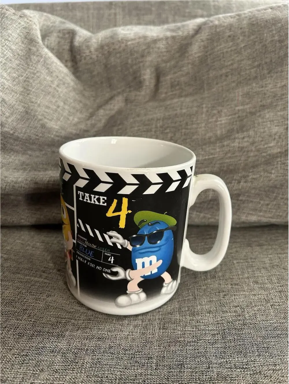 M&M Coffee Mug I Melt For No One Movie Director Ceramic XL Cup